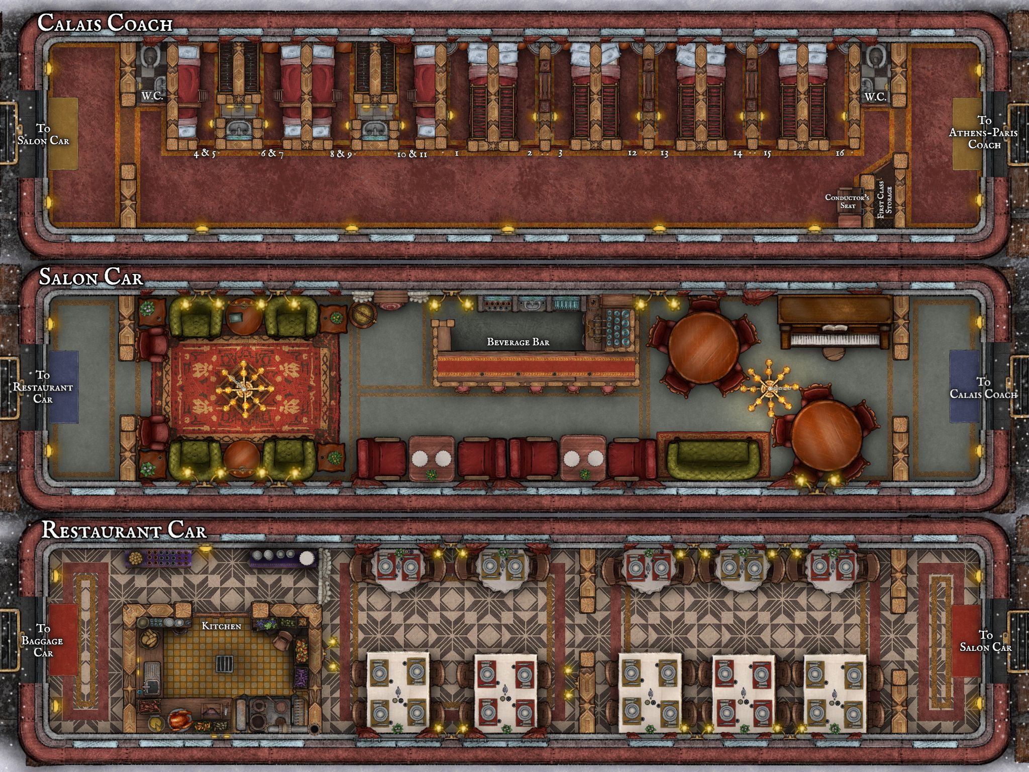 Orient Express | Inkarnate - Create Fantasy Maps Online