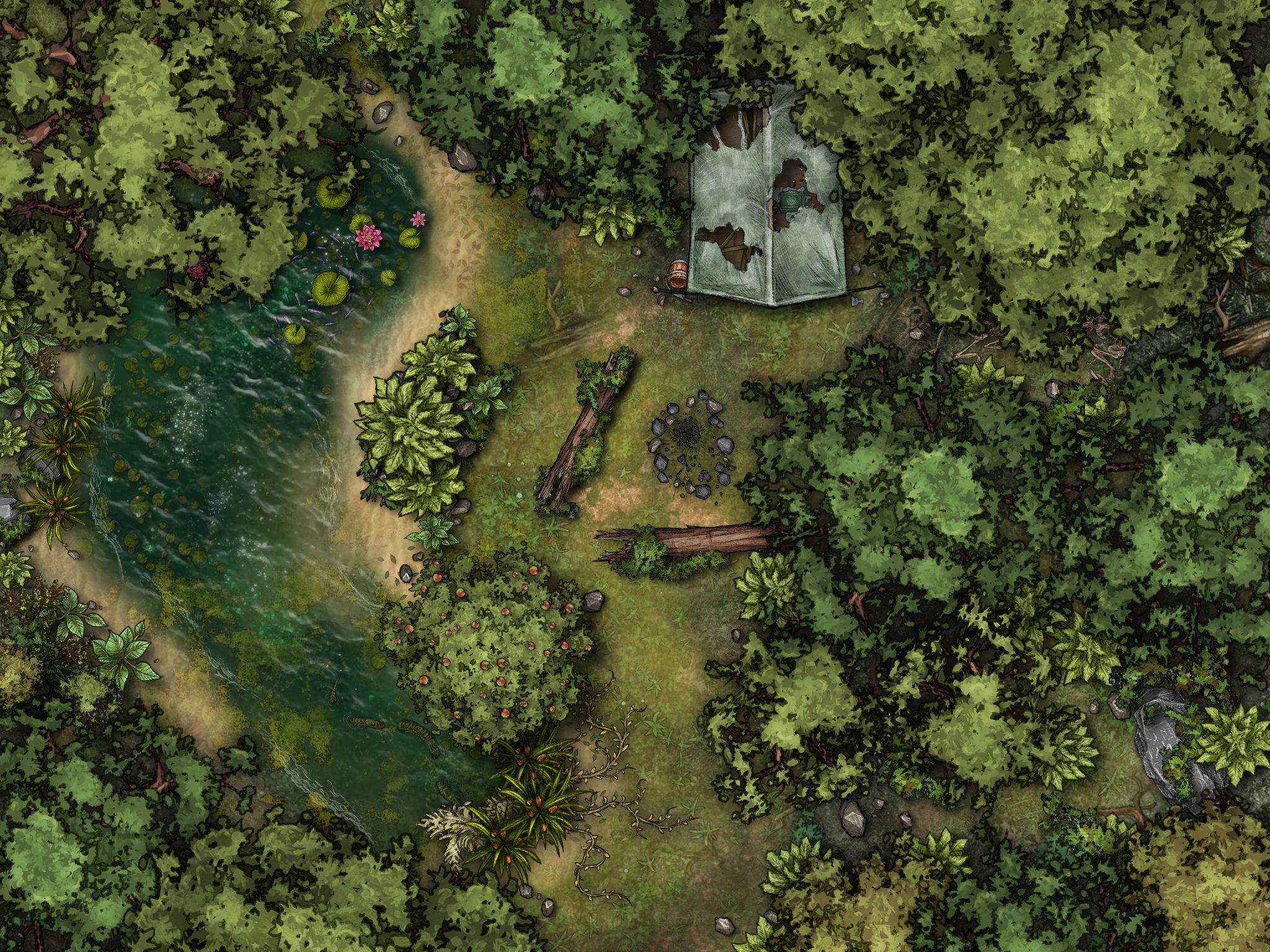 swamp-camp-inkarnate-create-fantasy-maps-online