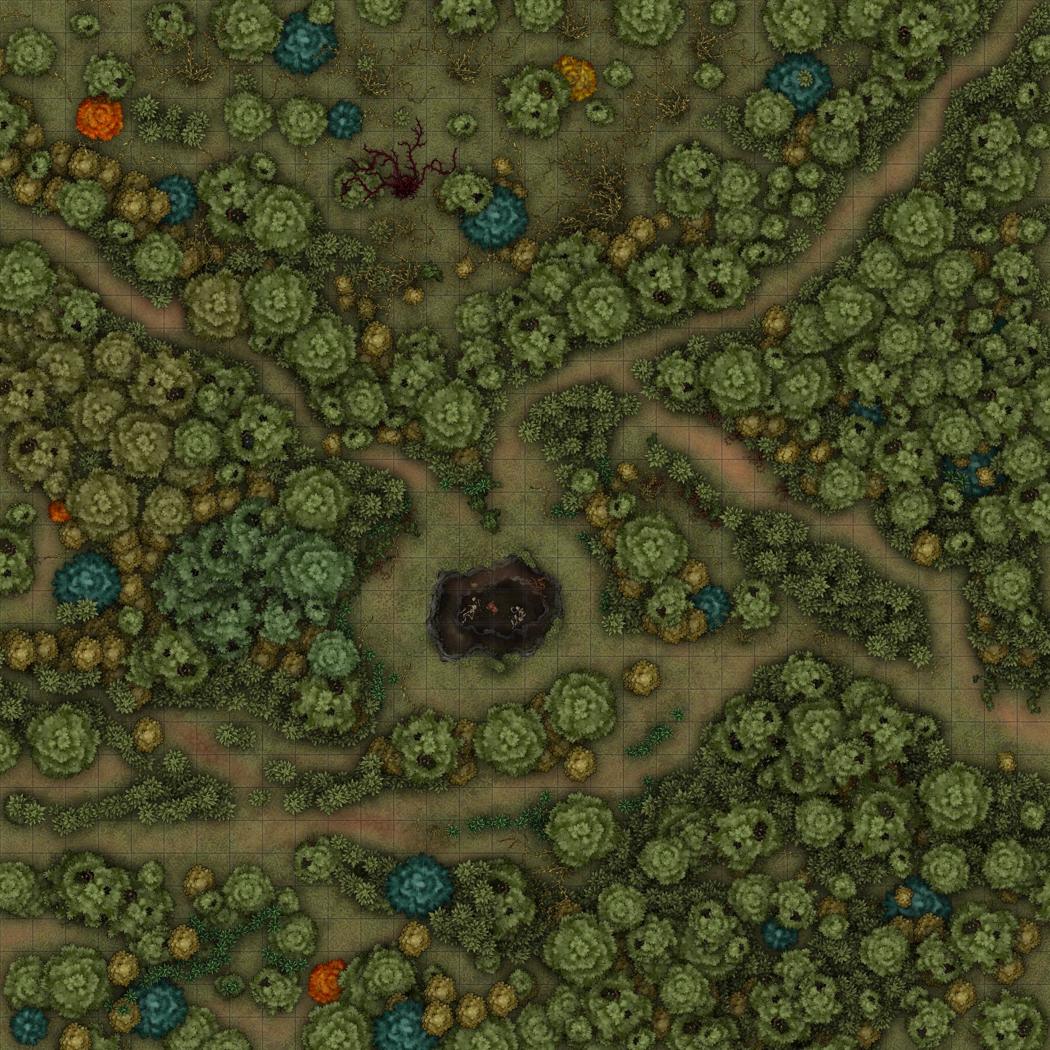 The Rabbit Trails | Inkarnate - Create Fantasy Maps Online