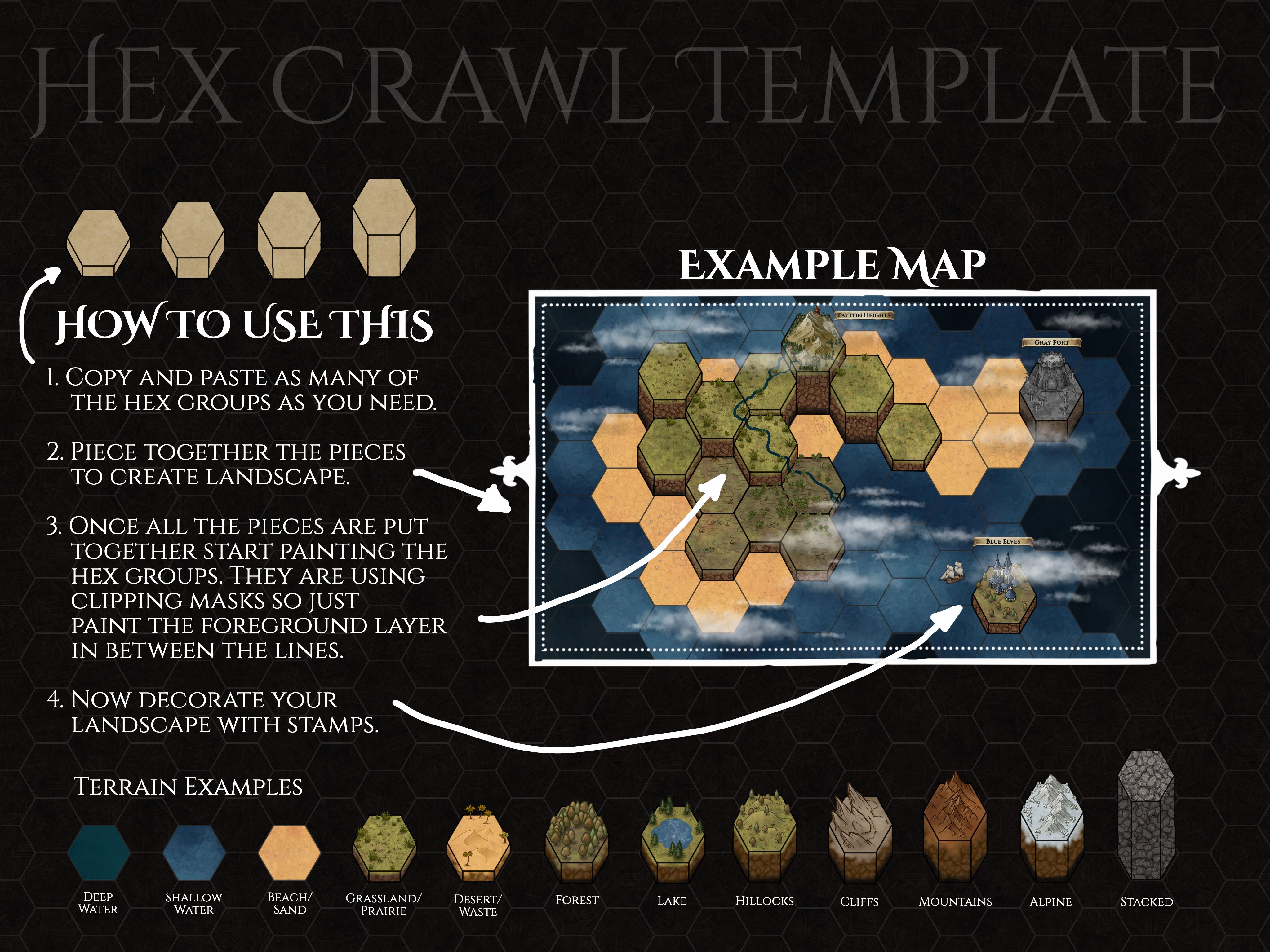 Hex Crawl Template Inkarnate Create Fantasy Maps Online   Qdzuwimv3n972vnhjrh6rwhlo273