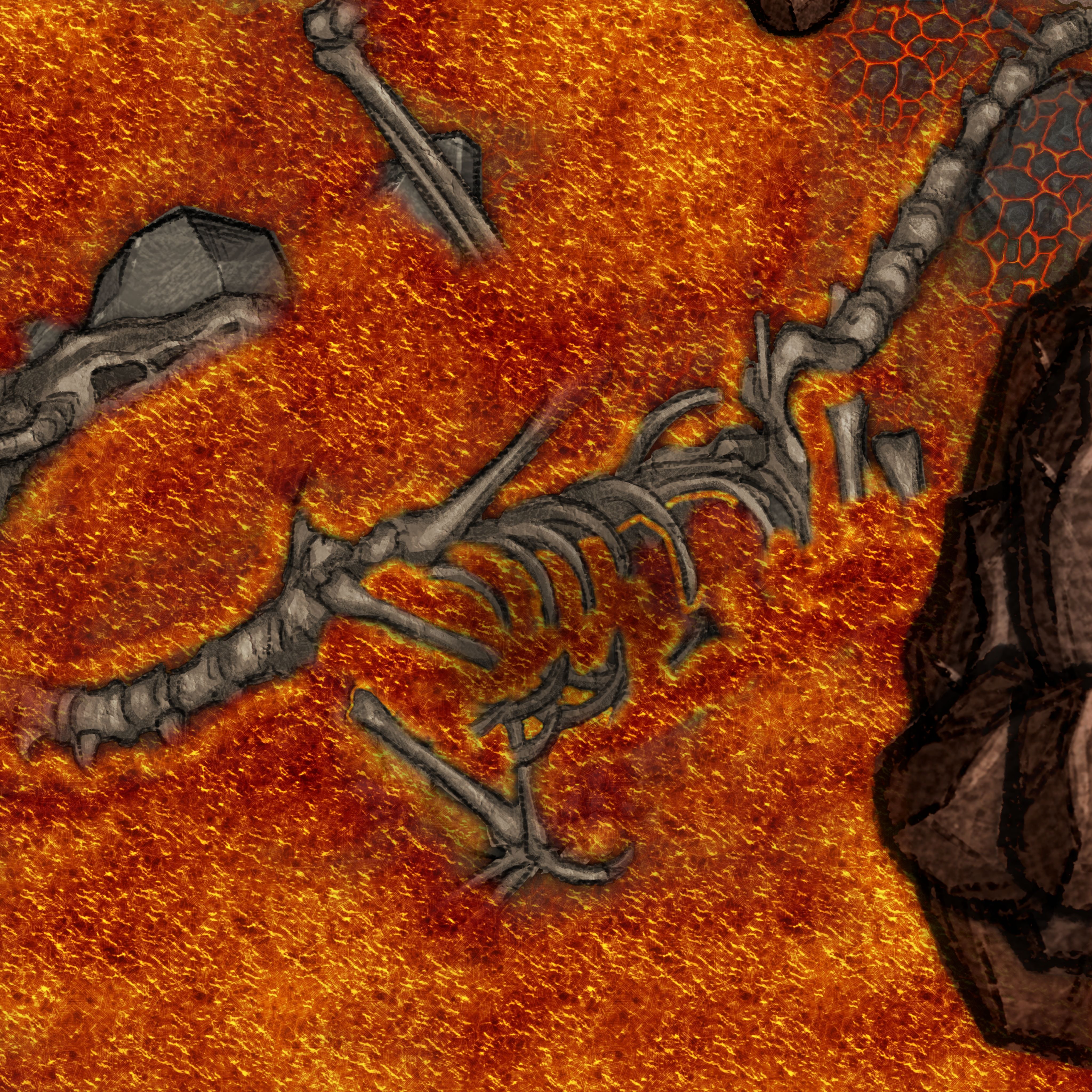 Skeletal Pass | Inkarnate - Create Fantasy Maps Online