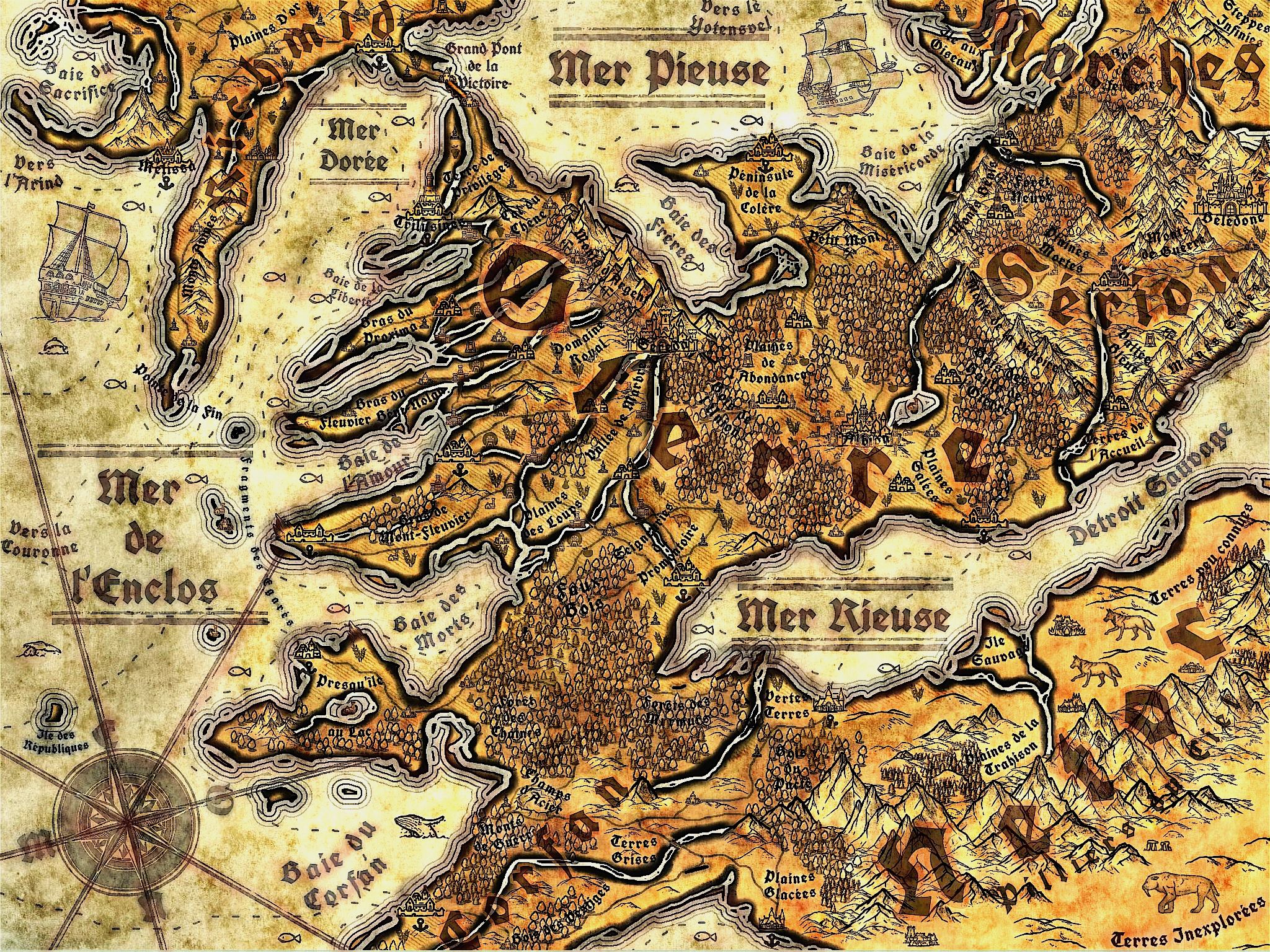 Oterre Parchment Final Inkarnate Create Fantasy Maps Online