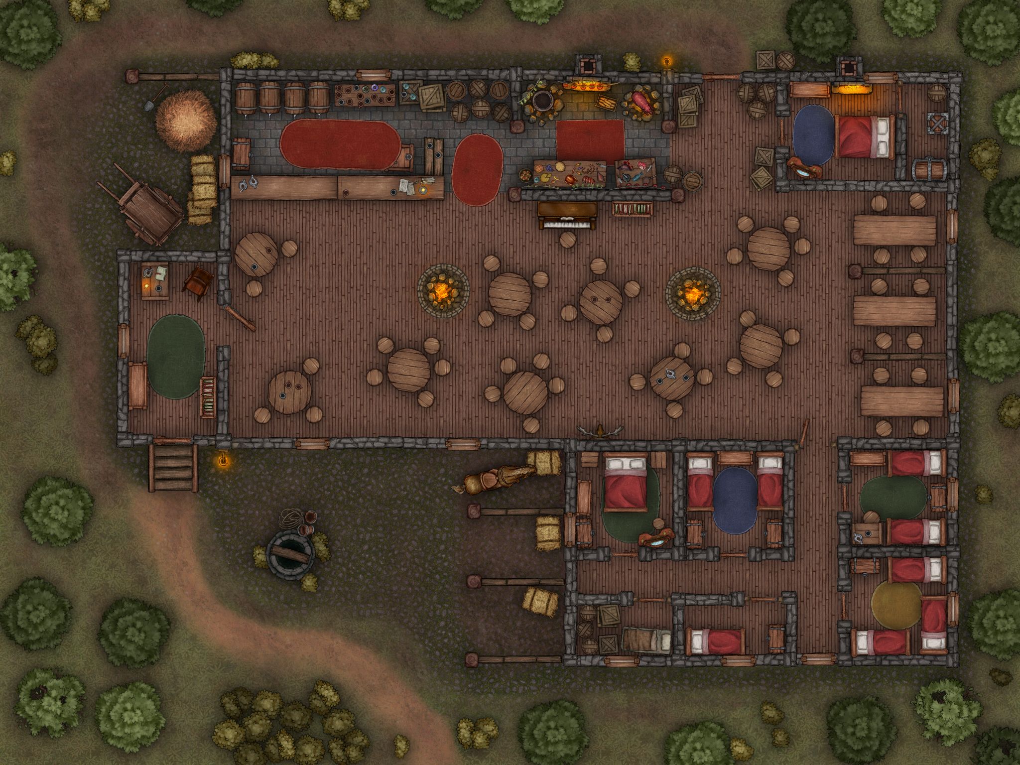 The Hunters Horn Inkarnate Create Fantasy Maps Online