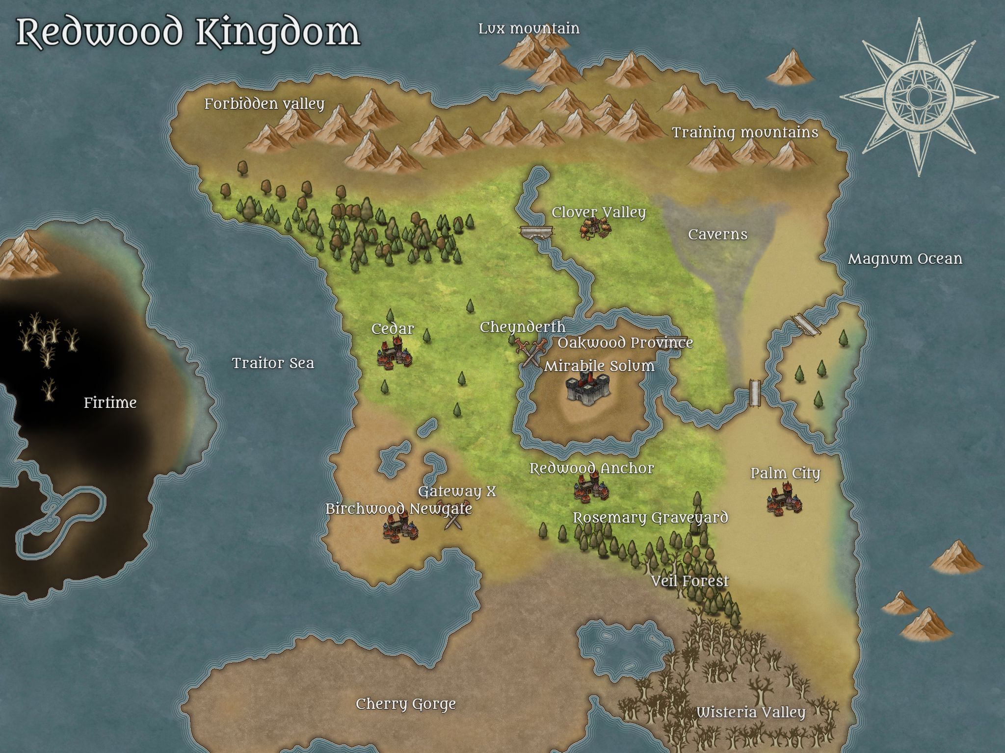 Redwood Kingdom Inkarnate Create Fantasy Maps Online