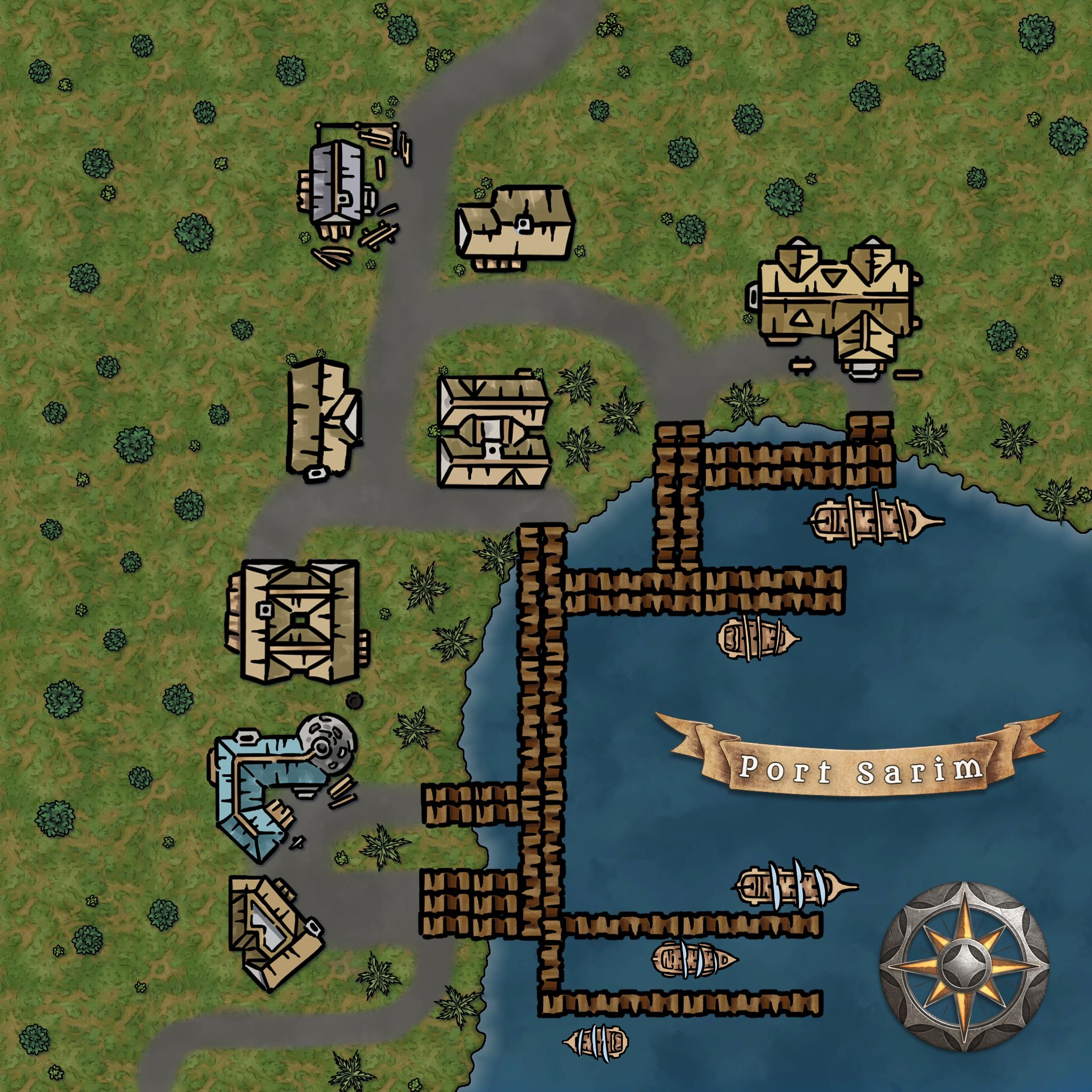 Port Sarim Inkarnate Create Fantasy Maps Online