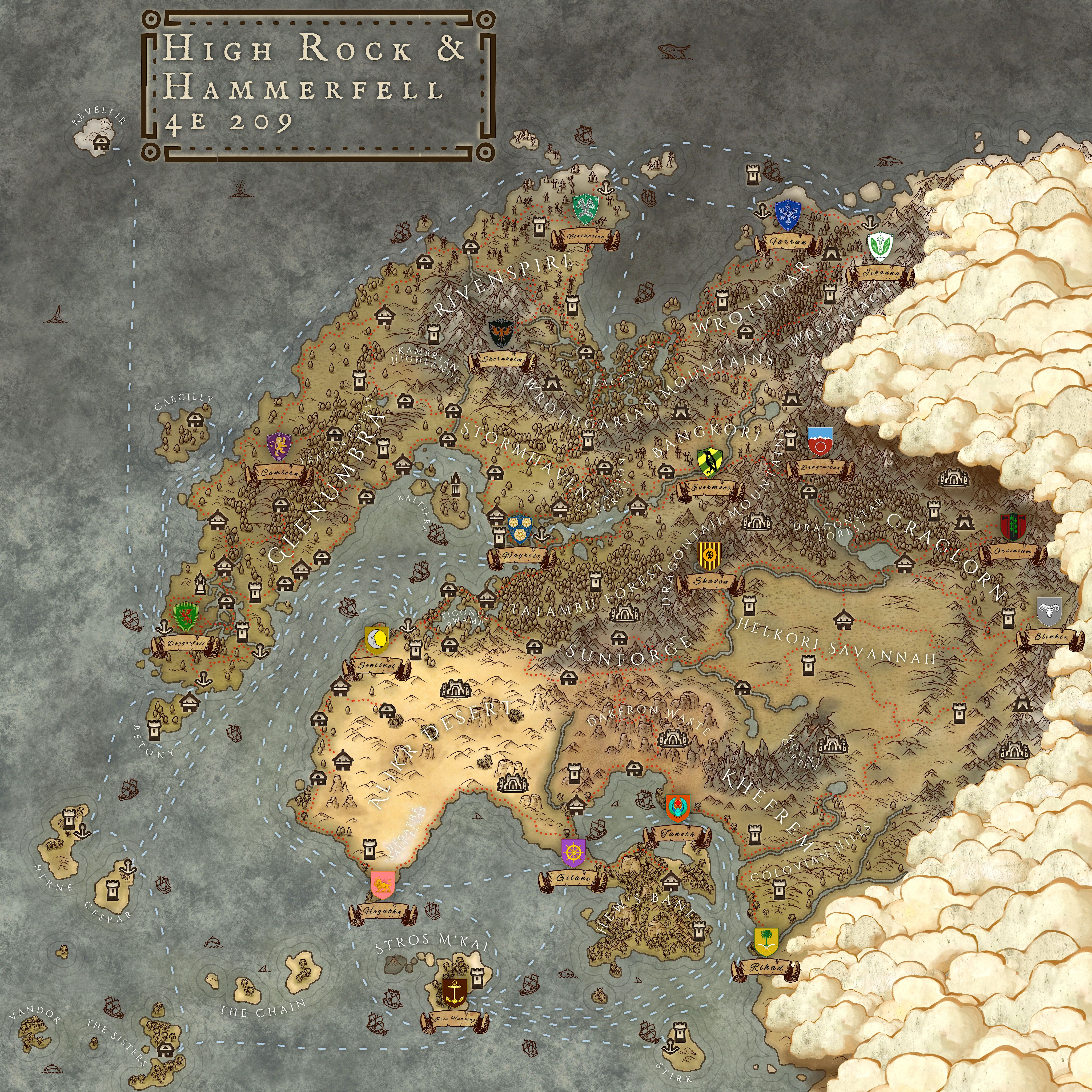 TES 6 RedFall Inkarnate Create Fantasy Maps Online