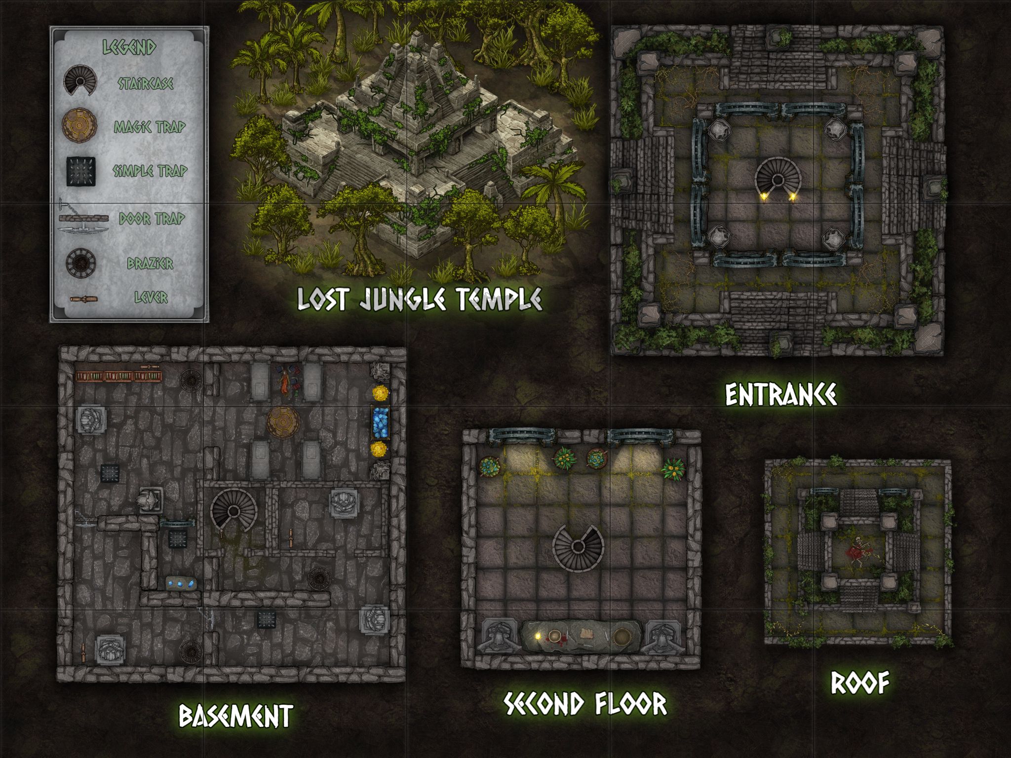 Contest Jungle Temple Inkarnate Create Fantasy Maps Online