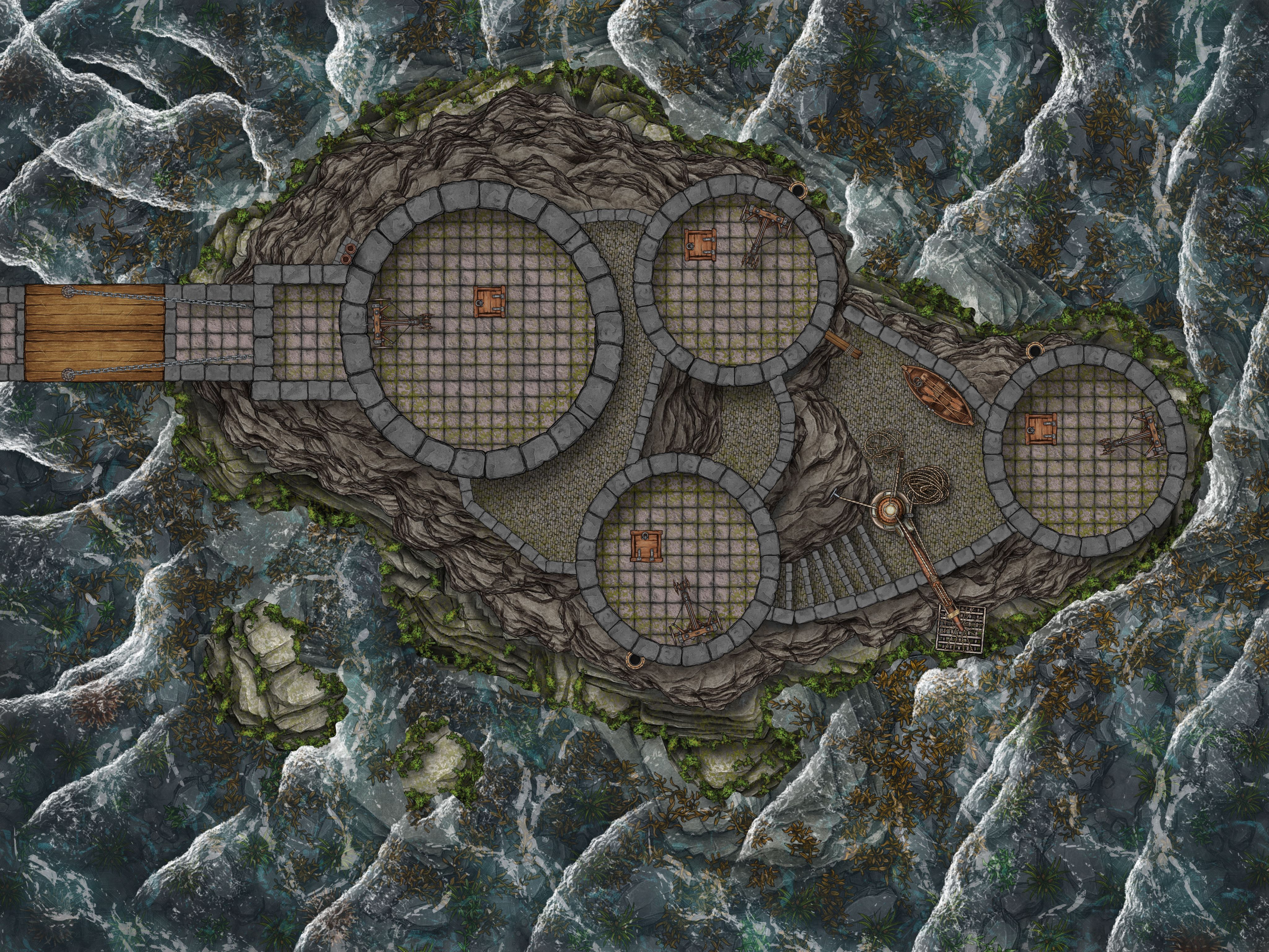 Copperjohn's Folly Level 8 | Inkarnate - Create Fantasy Maps Online