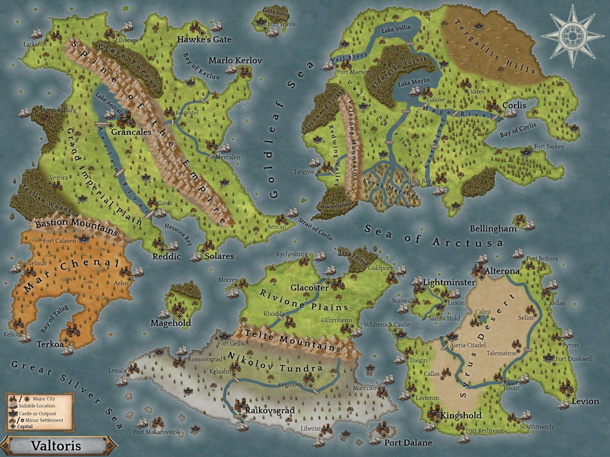 Inkarnate - Create Fantasy Maps Online